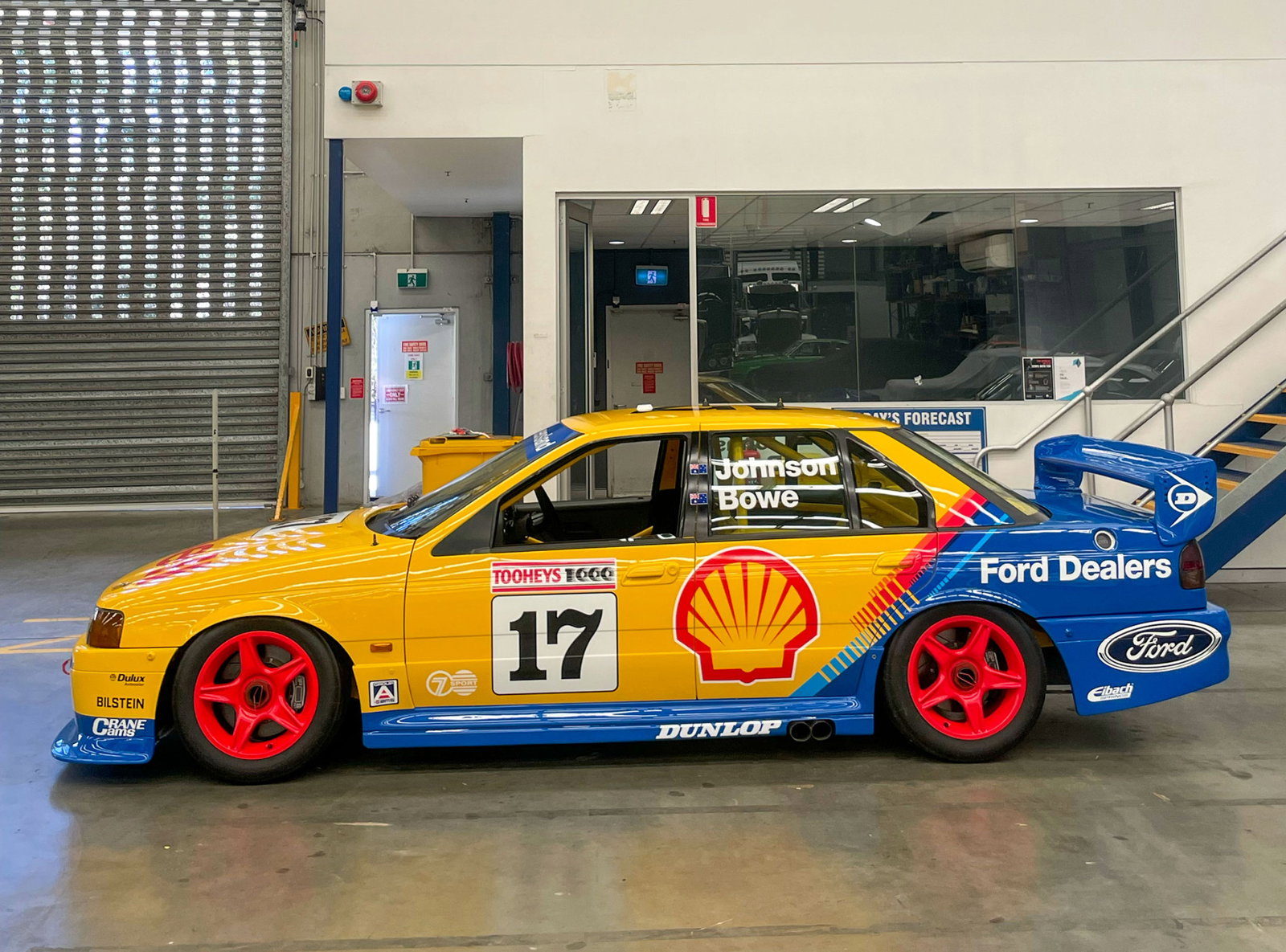 Dick Johnson Falcon sold overseas, set for racing return