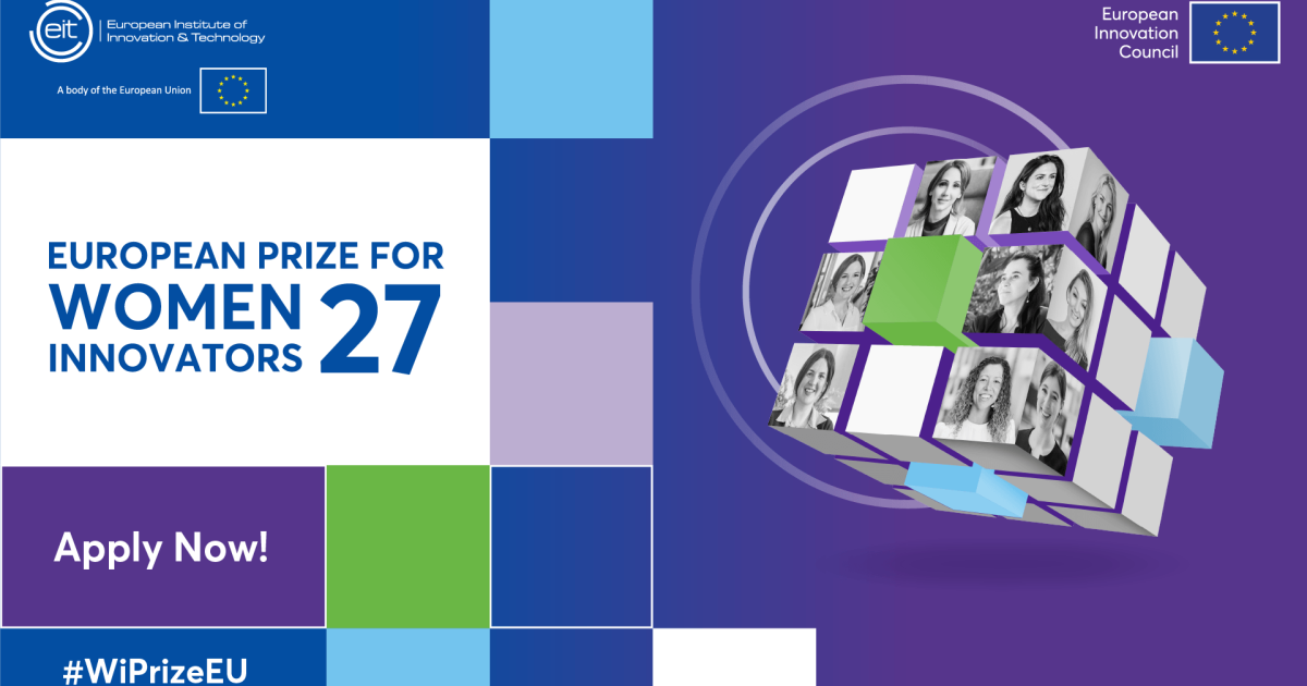 2027 European Prize for Women Innovators: apply now!