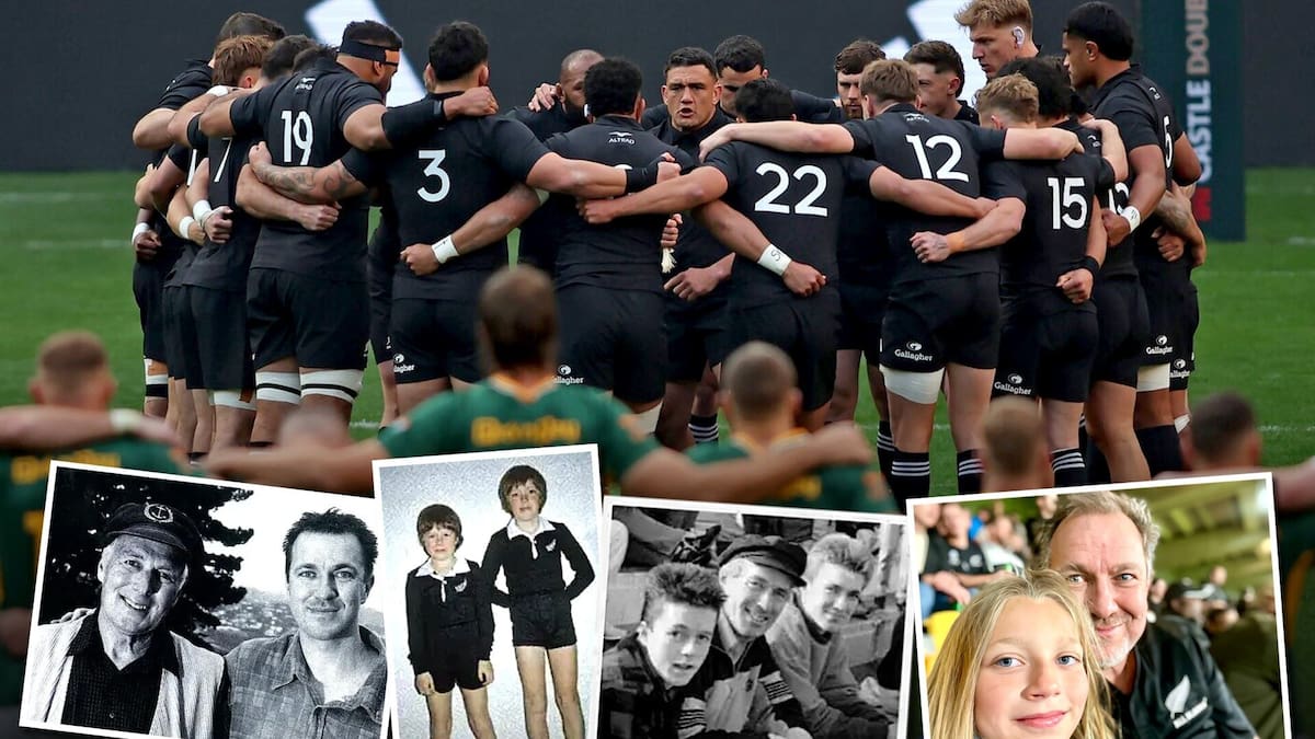 All Blacks vs Springboks: Me, my dad and the Boks
