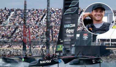 SailGP Valencia: Finn Henry to part ways with Black Foils after league’s debut in Valencia