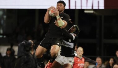 'Tough one': All Blacks winger dissects what's behind high-ball struggles