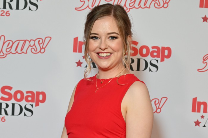 Inside Soap Awards 2026 - Arrivals Harriet Bibby at the Inside Soap Awards