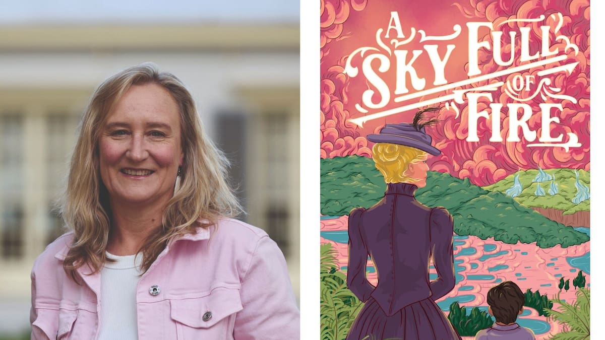 Mt Tarawera eruption: Author Sarah Ell launches novel A Sky Full of Fire