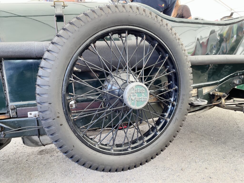 1922 Aston Martin GP spare wheel