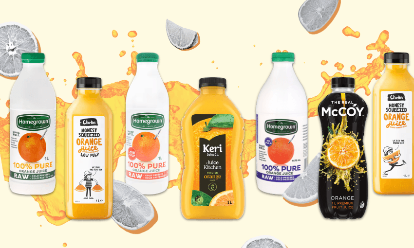 The orange juices of New Zealand supermarkets, ranked from worst to best