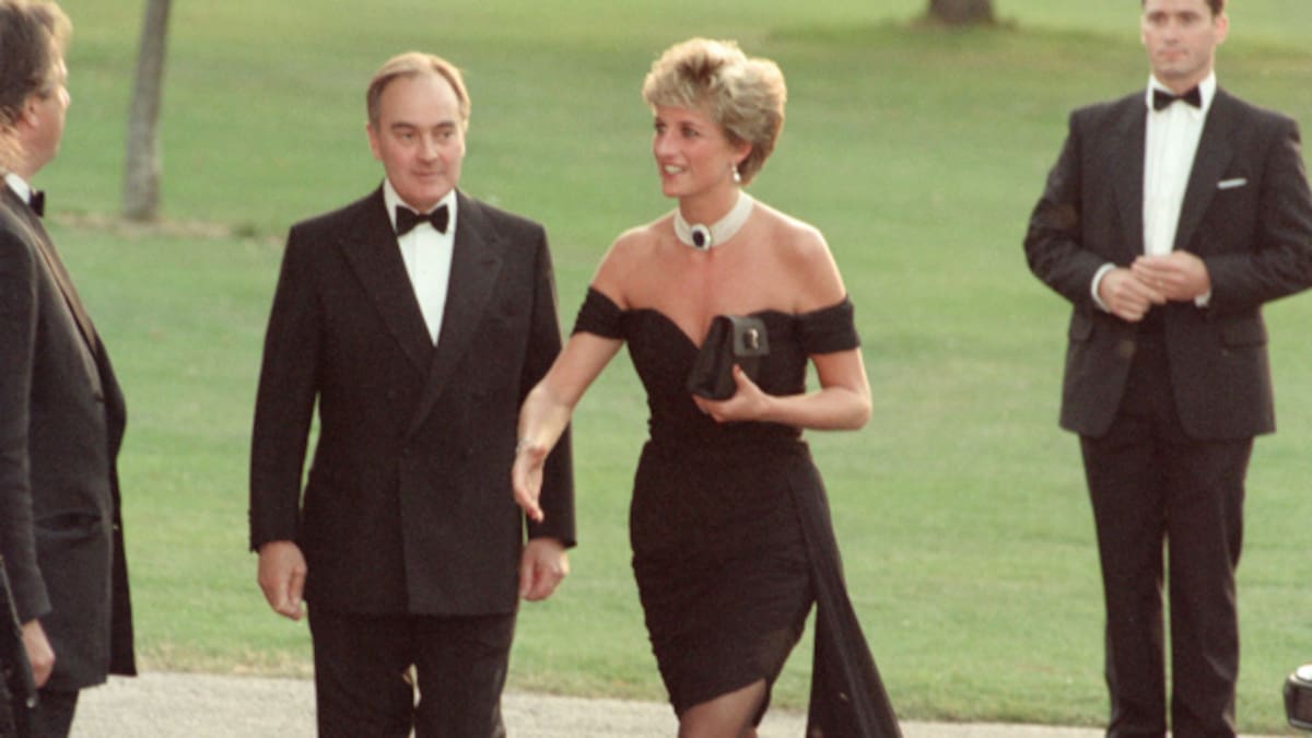 Princess Diana’s ‘revenge dress’ to go up for auction in New York
