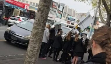 Student injured after bus collides with pole, signpost falls on her in Ellerslie, Auckland