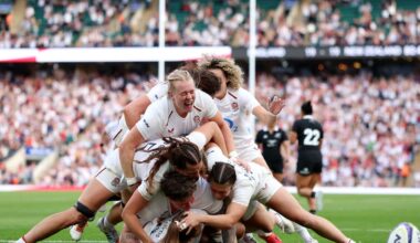Black Ferns v England: Whitney Hansen’s side beaten by late intercept in Twickenham test