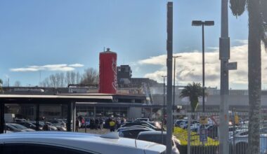Firefighters battle blaze at Coca-Cola building in Auckland’s Mt Wellington