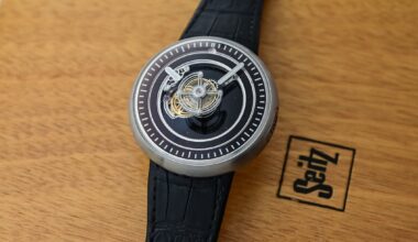 Hands-On: Marco Tedeschi’s Impressive Central Floating Tourbillon in Black Aventurine