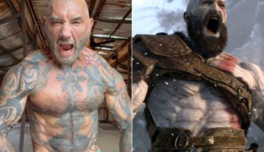 Dave Bautista Shows Off God of War Transformation to Play Kratos