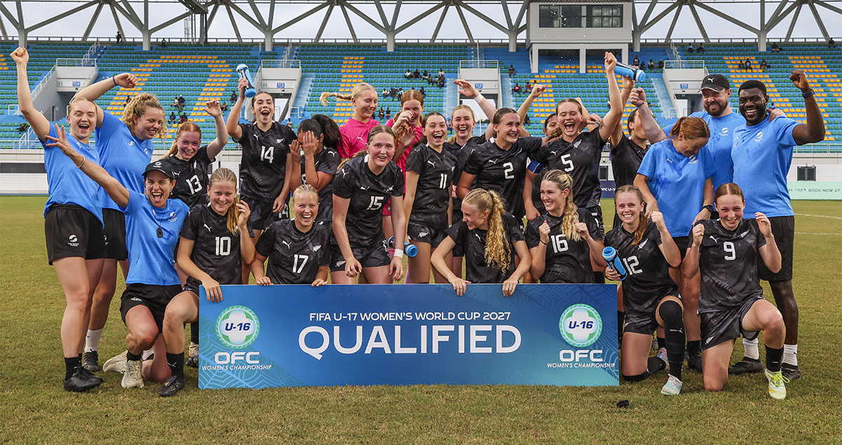 Here we come! Young Ferns qualify for 2027 FIFA U-17 Women's World Cup