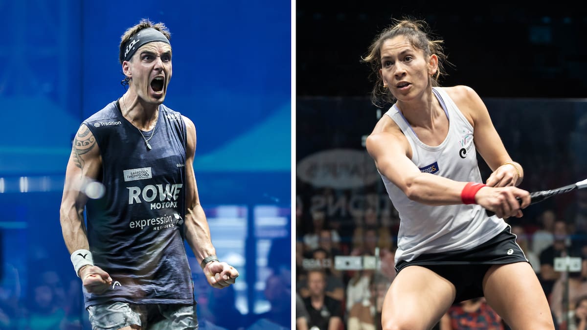Squash World Championships: Coll and King named as New Zealand medal hopes