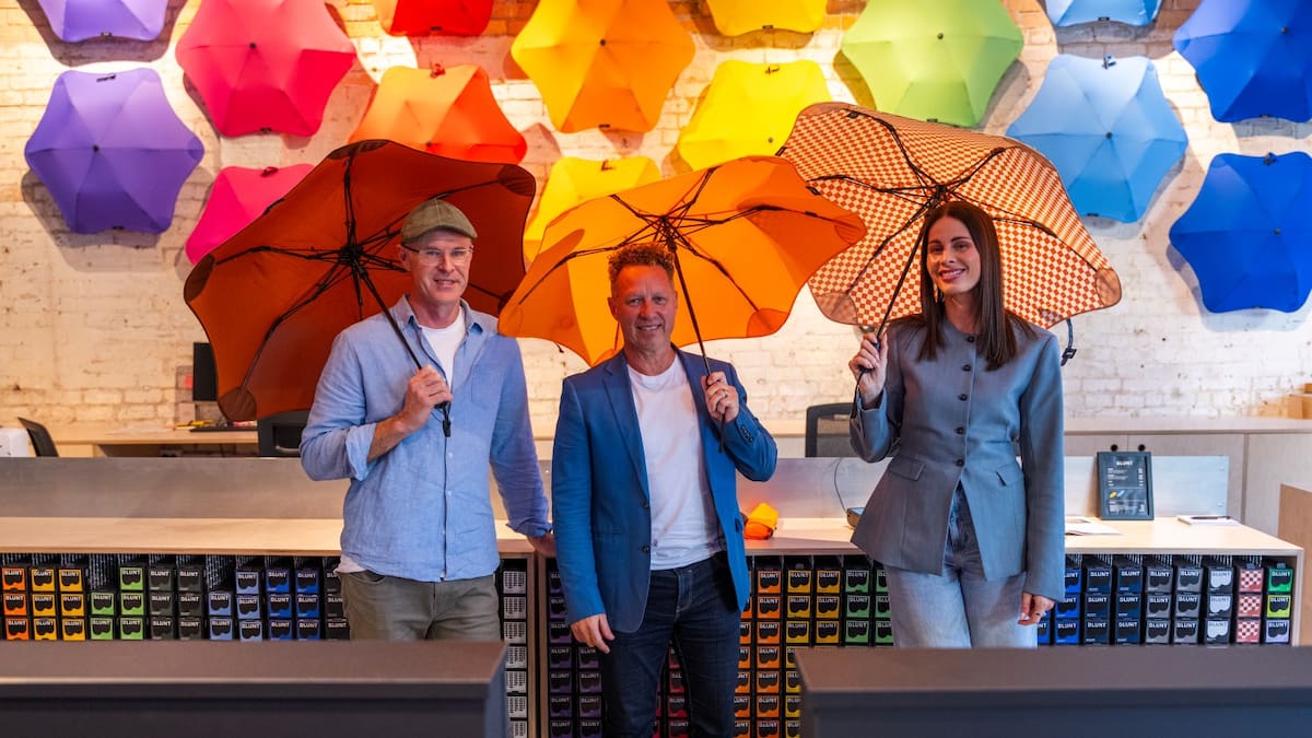 Beloved NZ umbrella maker Blunt on plans to ‘conquer the world’