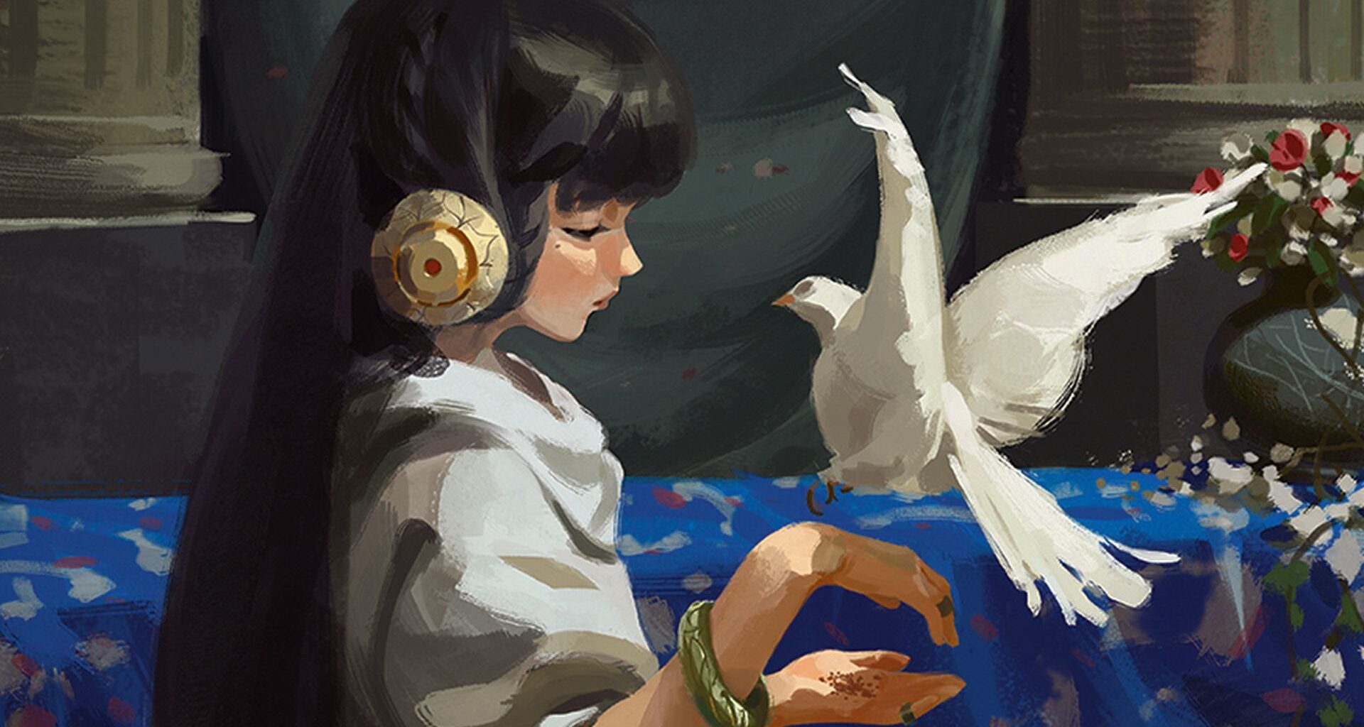 This digital artist takes inspiration from Old Masters and orientalist paintings