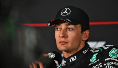 George Russell demands major change after 'sore head' pain