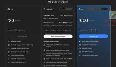 OpenAI prepares new $500 per month Pro Max plan for ChatGPT