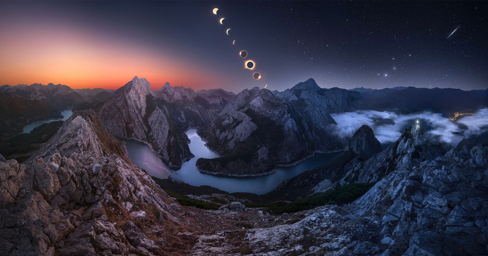 Photographer Spent Years Planning Spectacular Solar Eclipse Image