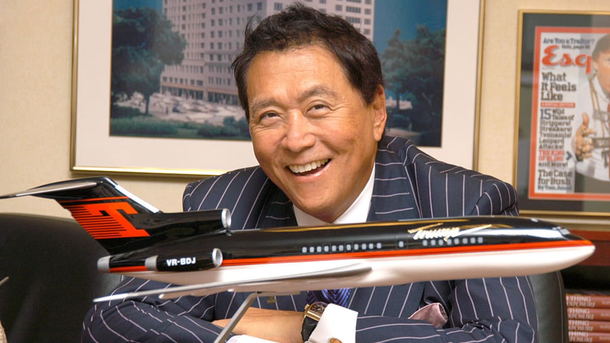Author of bestselling self-help book Rich Dad Poor Dad Robert Kiyosaki says he is $1.2 billion in debt