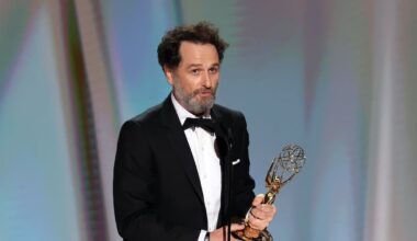 Primetime Emmy Awards: Double win for Widow’s Bay star Matthew Rhys