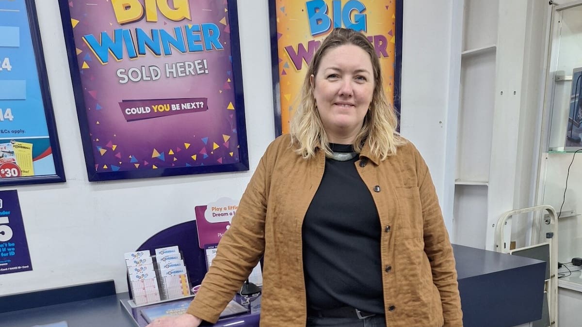 Lotto: $28.25m winners return to Gisborne store to claim prize