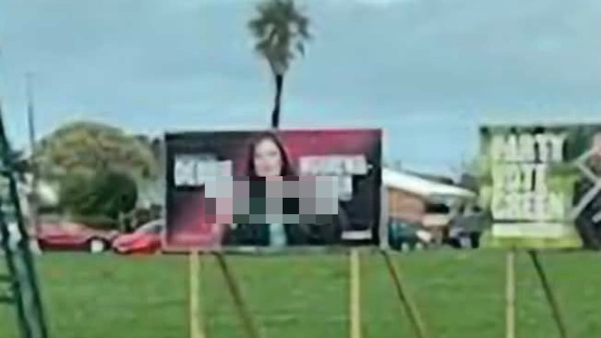 Election billboards vandalised: Debbie Ngarewa-Packer and Ryan Hamilton hit out