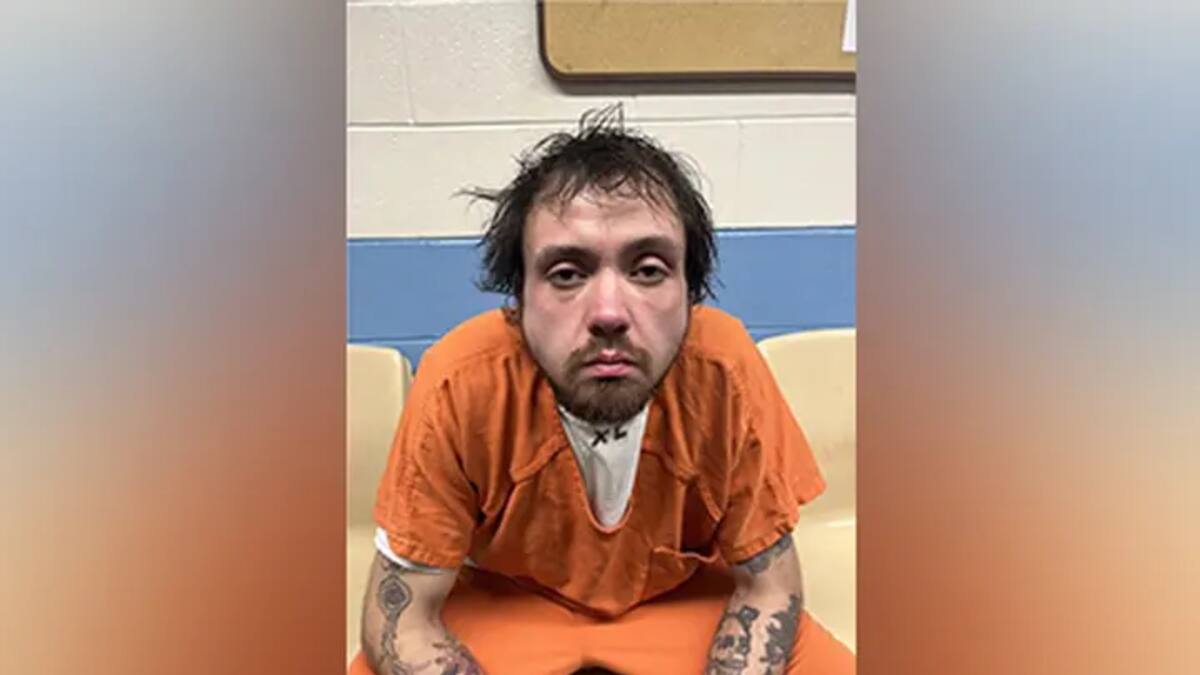 Man arrested after allegedly fleeing in fire truck stolen at his house
