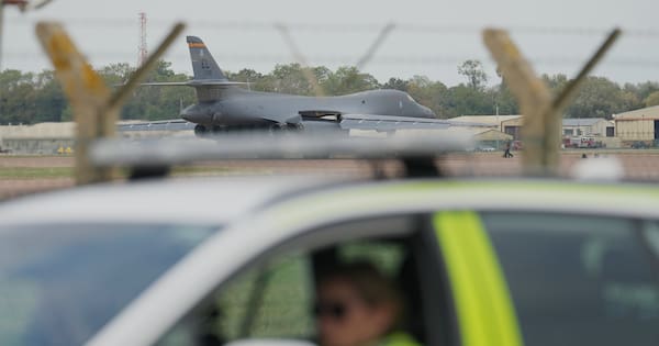 No explosives but questions remain after arrests at US-run air base in UK