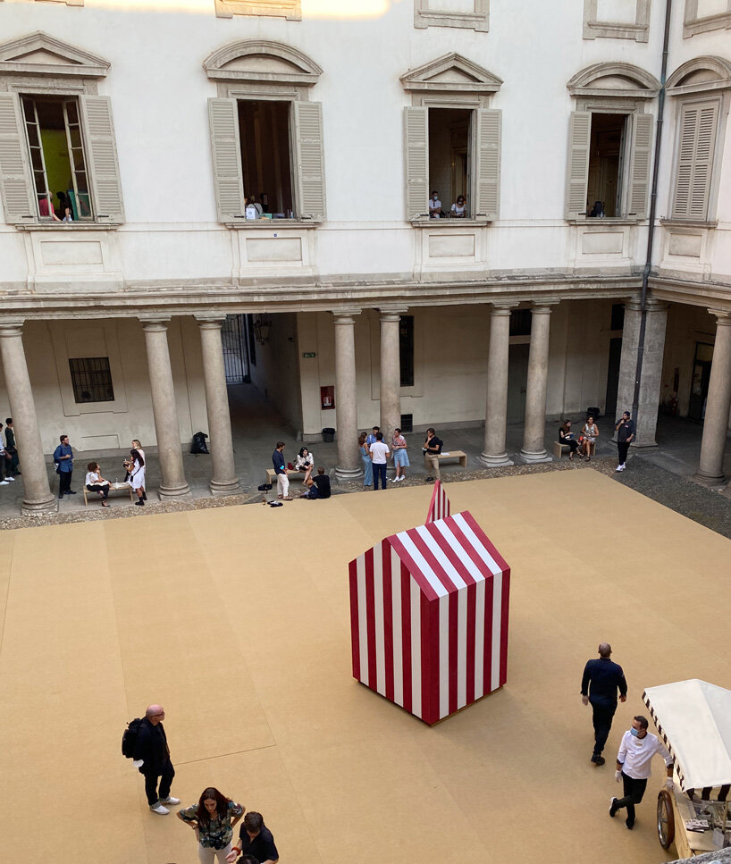 aires mateus brings the beach to a baroque palazzo during design variations 2021