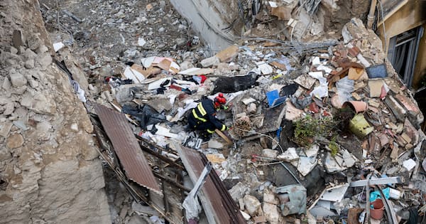 Bodies of six people recovered from collapsed building in Athens