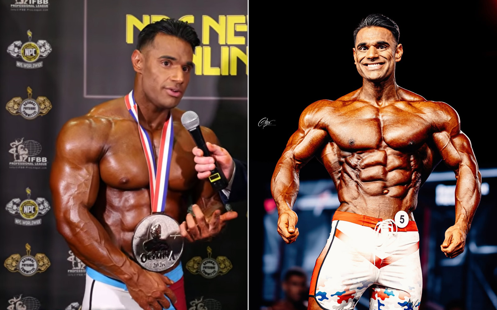 Ali Bilal on His Third Straight Men's Physique Olympia Silver: 'Being Second in the World Is Not Bad'
