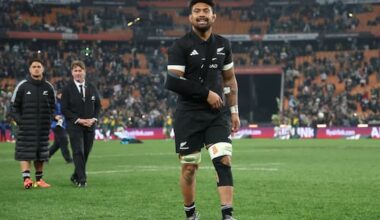 Key All Blacks trio to return home after brutal defeat to Boks