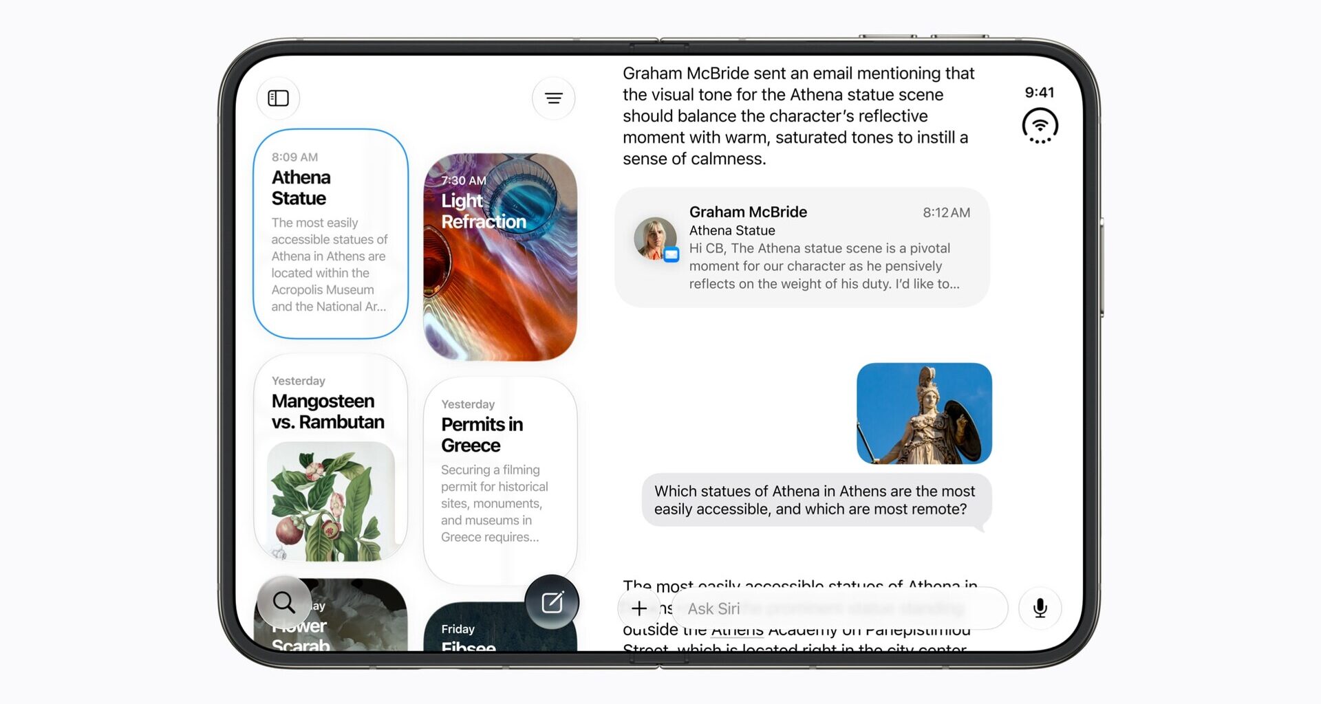 Apple iPhone Duo Siri AI app