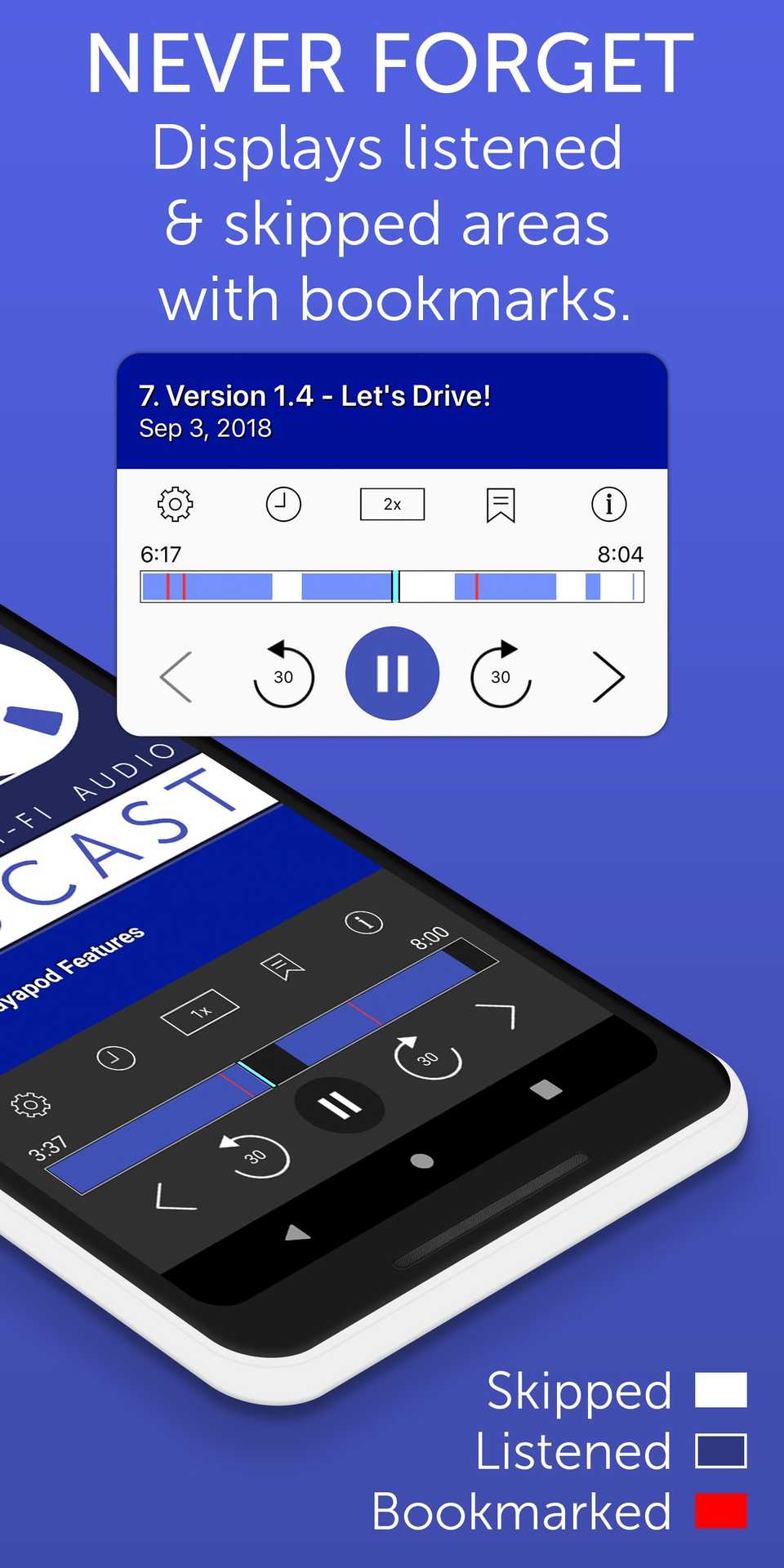 Playapod interface