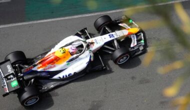 F1: Lawson narrowly misses top 10 start as Russell claims Baku pole