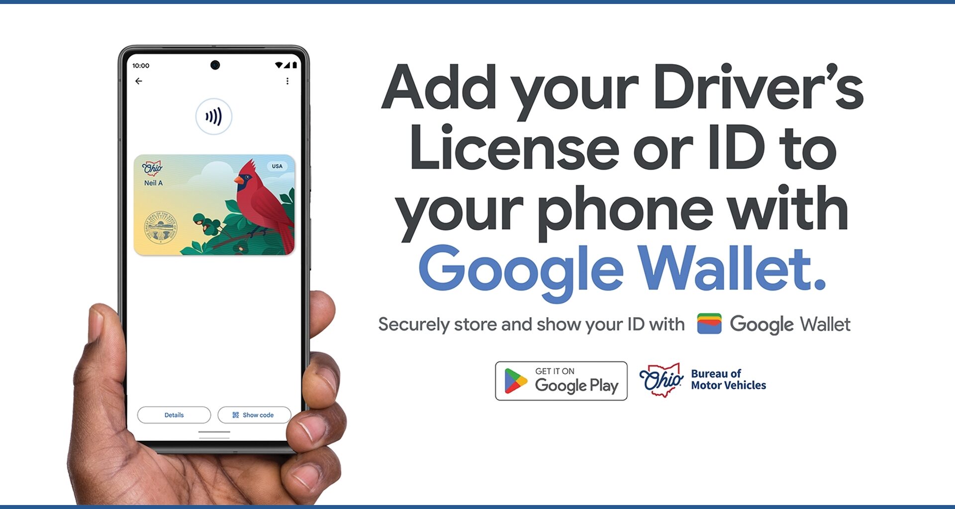 Ohioans can now add driver's licenses and IDs to Google Wallet