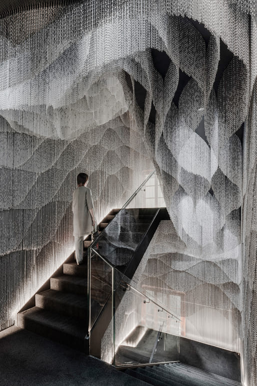 Casa Batlló Stairs & Atrium, Barcelona, Spain, 2021. Photo: ImagenSubliminal (Miguel de Guzmán + Rocío R. Rivas)