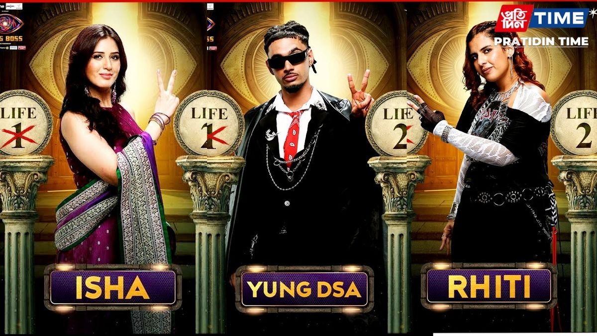 Bigg Boss 20 Week 3 Early Voting Results: Yung DSA Leads While Isha Rikhi Lags in Latest Voting Trends