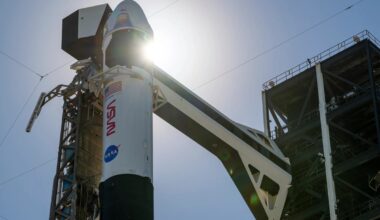 SpaceX Crew-13 rocket arrives at launch pad in Florida