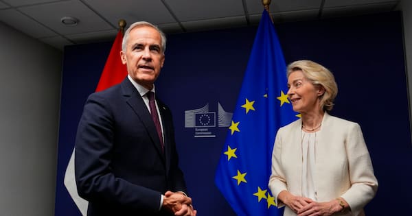 EU's von der Leyen eyes Canada as bloc's first-ever associate member