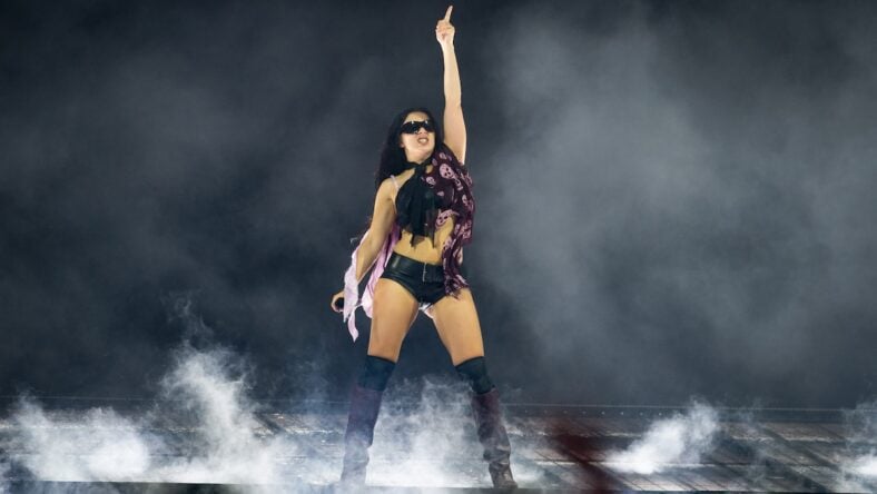 Charli xcx performing in 2025