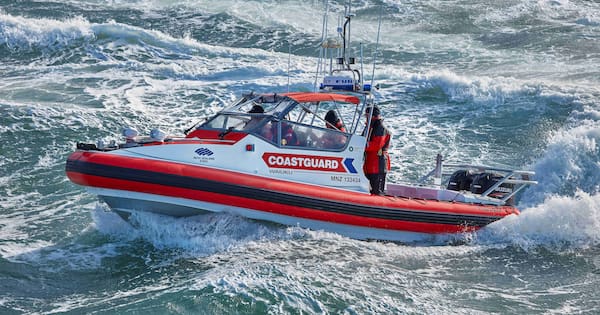Multi-agency operation rescues two from water at Canterbury beach