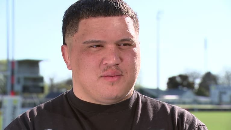Crusaders prop Tamaiti Williams.