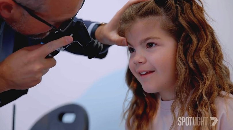 Tilly was born with childhood dementia. 