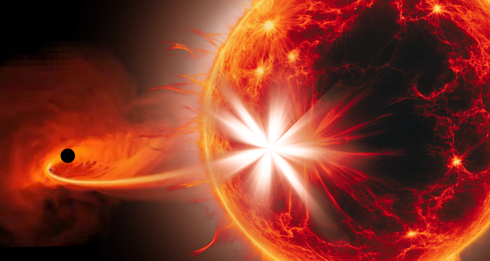 Why do black hole flares die out? It may be down to how stars spin