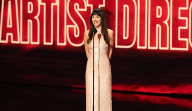 Dakota Johnson Wears a Liquid White Gown to the VMAs