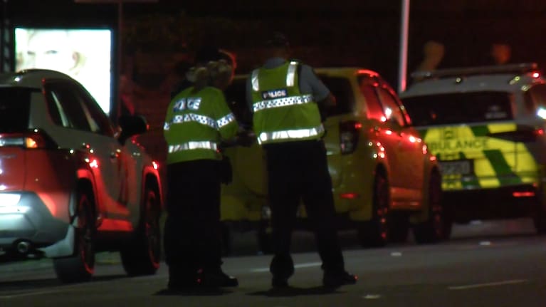 Emergency services were called to the crash on Pakuranga Rd shortly after 9pm.