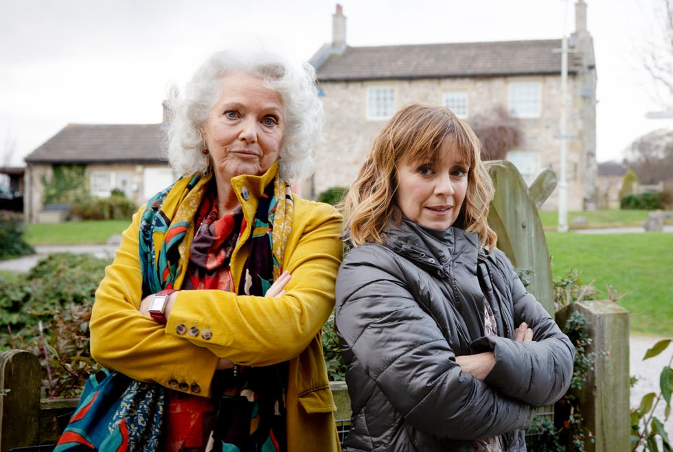 Emmerdale, Mary, Rhona emmerdale, mary, rhona