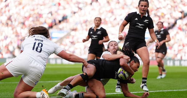 Last-gasp intercept try seals England win over Black Ferns