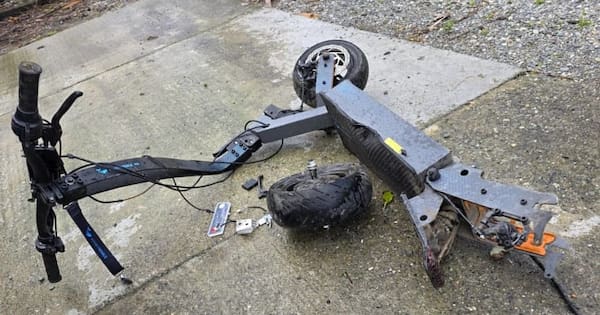 'He was really lucky': Mum calls for changes after son's e-scooter crash